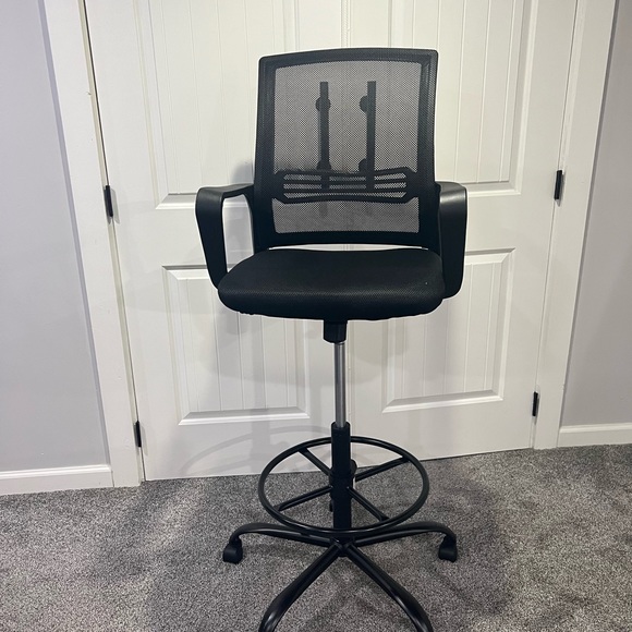 Brand New Tall Ergonomic Office Drafting Chair - Picture 3 of 11